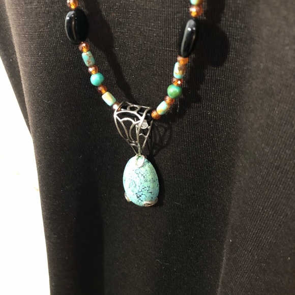 AD LOPEZ 37” Necklace with Pendant - Picture 4 of 7